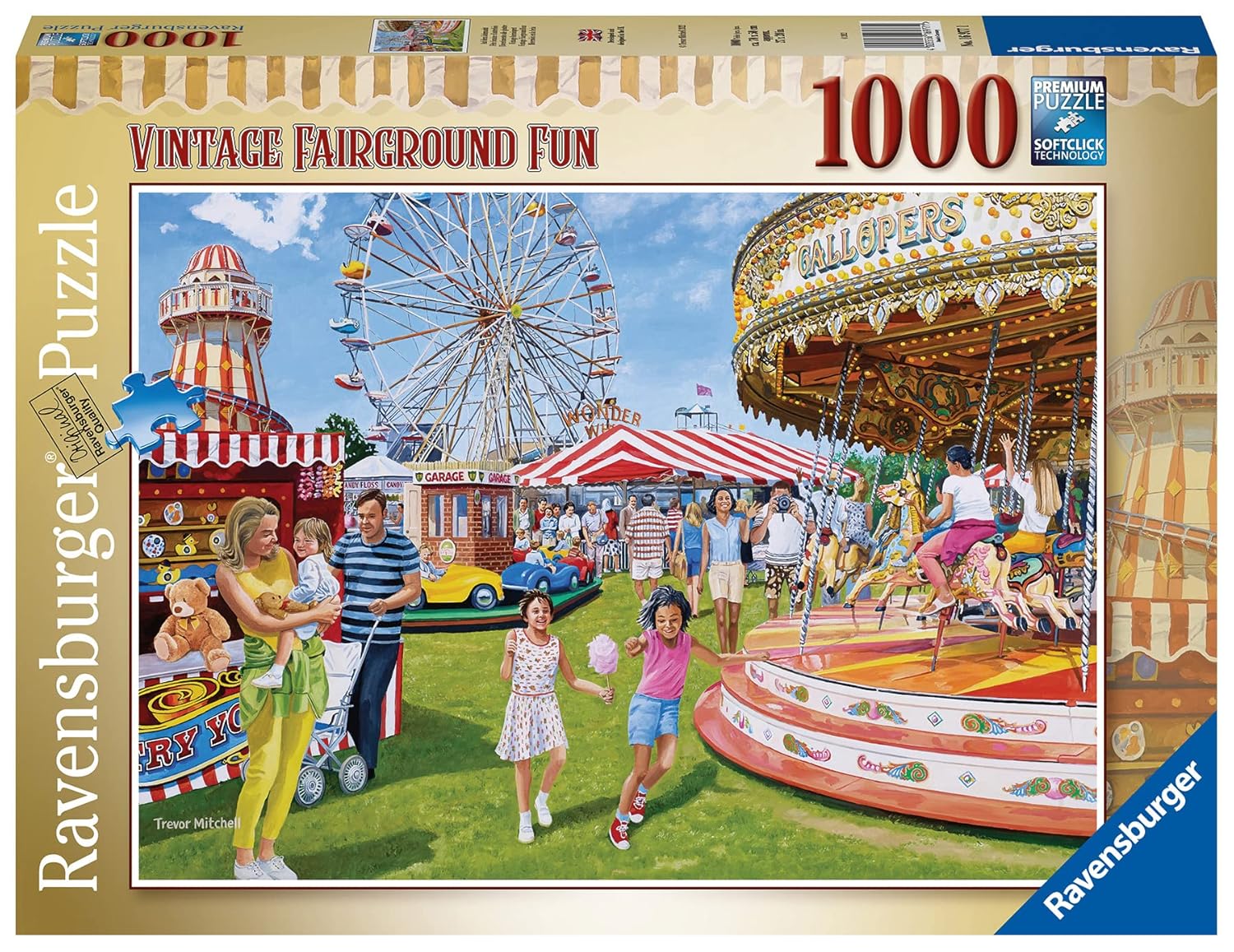 Ravensburger Vintage Fairground Fun 1000 Piece Puzzle image 0
